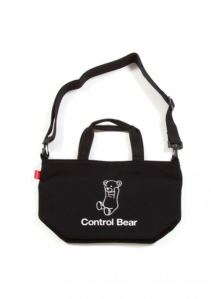 Control Bear 2WAY Tote Bag (Black)